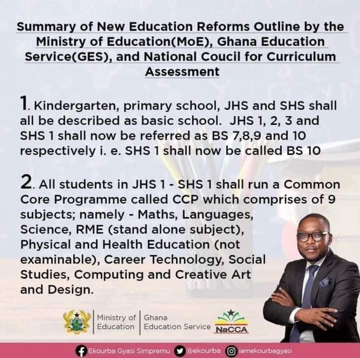 Diploma To Replace WASSCE- GES, Ministry of Education, and NaCCA New Curriculum Is Out